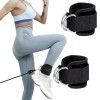 Par Grilletes Para Tobillo Con Talonera Gym Abductor Gluteo