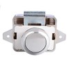 POFET Push Button Latch Knob Housing Lock Cupboard Door Drawer