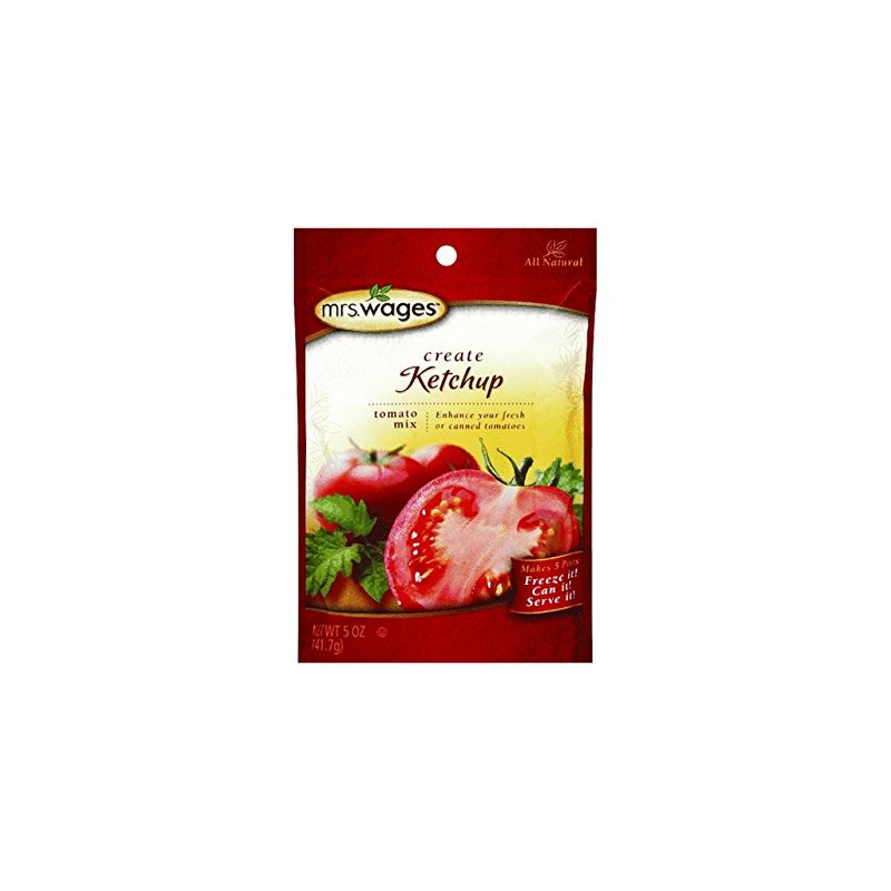 Mrs. Wages Ketchup Tomato Mix (5-Ounce Package)