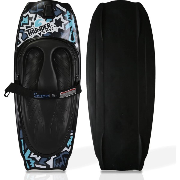 Water Sport Kneeboard with Hook for Kids & Adults, Kneeboard