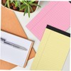 SEWACC 6pcs Memo Pad Memo Planner to Do List Ruled