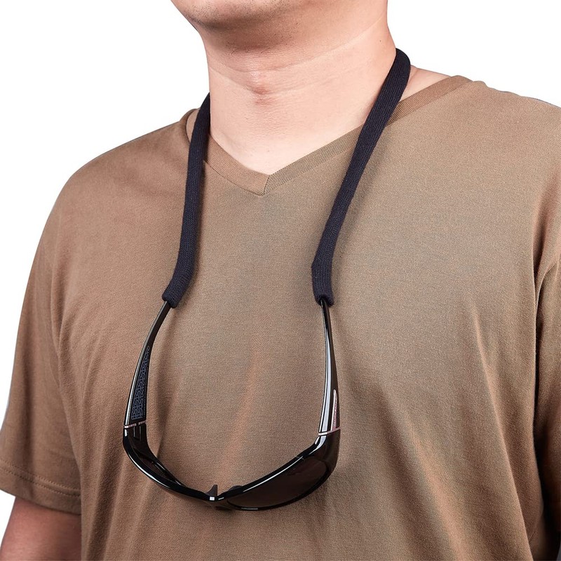 SHINKODA Sunglasses Strap Adjustable Standard End Rope Eyewear Retainer, Pack