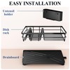 SNTD Dish Drying Rack for Kitchen Counter - Large Dish
