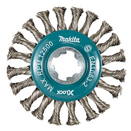 Makita D-73352 X-Lock Knotted Wire Cup Brush Full 115mm