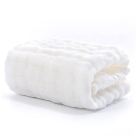 LIFKOME 5Pcs Washcloths Burping Cloths for Newborns Soft Absorbent Face Towel Versatile Saliva Towel for Sensitive Skin for Daily Use