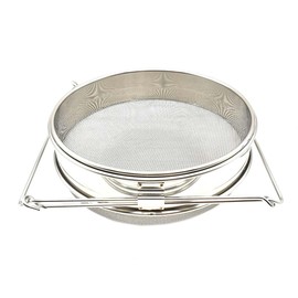 Goodland Bee Supply Food Grade 304 Double Sieve Stainless Steel Bucket Top Honey Strainer, Filter for Honey processing/Extraction and Filter
