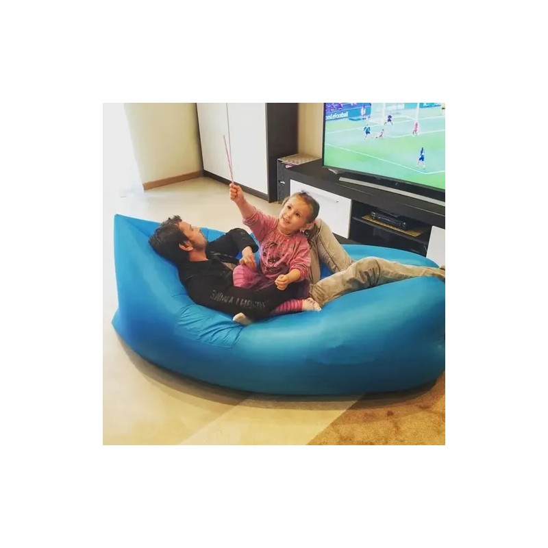 Sofá Cama Sillon Inflable Portatil Playa Colchon Descanso