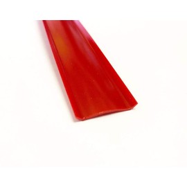 Red Vinyl 7/8" Insert Molding Trim Screw Cover RV Camper Travel Trailer (50 ft, Red)