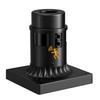 Lamomo Pier Mount Base with Dusk to Dawn Motion Sensor,