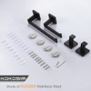 KOKOSIRI Juego de Accesorios de baño 4 Piezas Soporte para