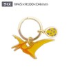 World Shoji 151171 Key Chain Dinosaur Key Ring Pteranodon