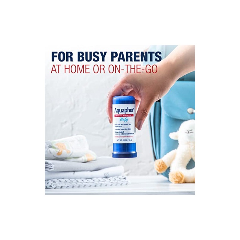 Aquaphor Bálsamo curativo para bebé, barra de 18.4 g