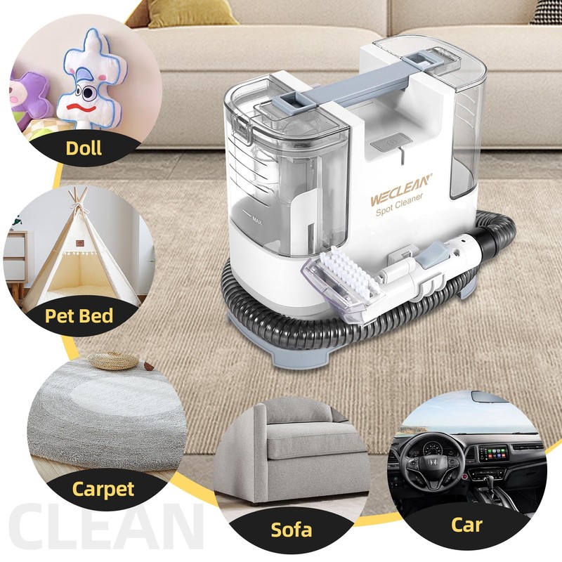 WECLEAN C1 Portable Extractor for Couch and Carpet Cleaner Upholstery
