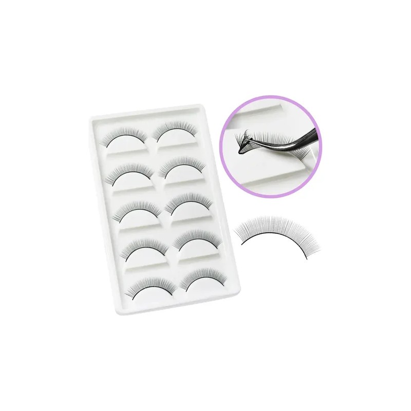 Pestañas De Práctica Extensiones Maquillaje Lashista F