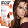 3pcs Grapefruit Thicker Hair Lotion Spray 100ml Smoothing Nourishing Hair