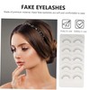 Healeved Realistic Practice Eyelashes for Mannequin 5 Sets Training Lash