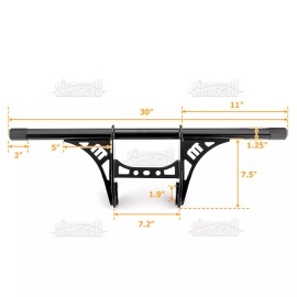 SI For XL SPORTSTER 883 IRON XL883N XL1200NS Highway Footpeg Engine Guard Crash Bar