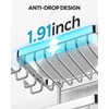 Nieifi Adhesive 2 Tier Bar Soap Holder, Stainless Steel for