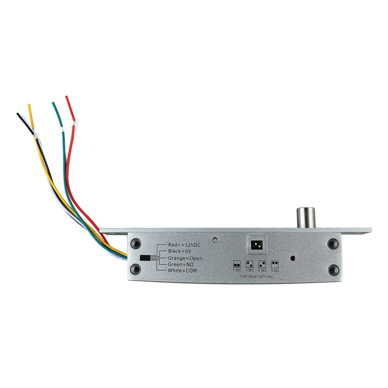 DC 12V 5 Lines Electric Bolt Lock Narrow Deadbolt Drop