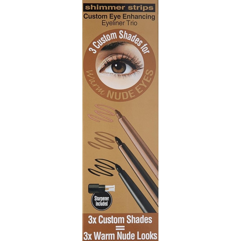Physicians Formula Shimmer Strips Custom Eye Enhancing Eyeliner Trio, Warm