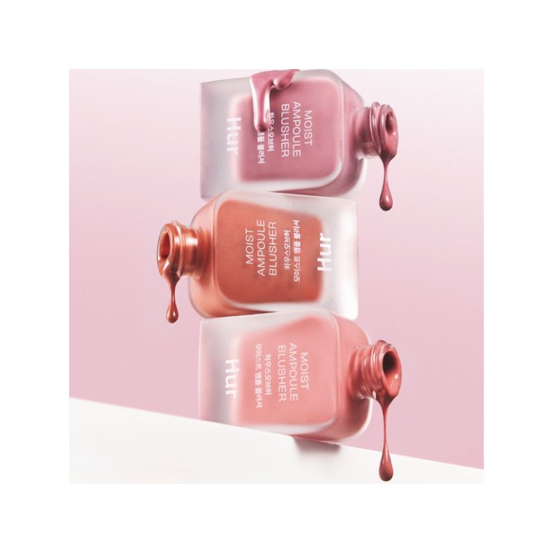 HOUSE OF HUR Moist Ampoule Blusher 20ml, Color:01 Nude Beige