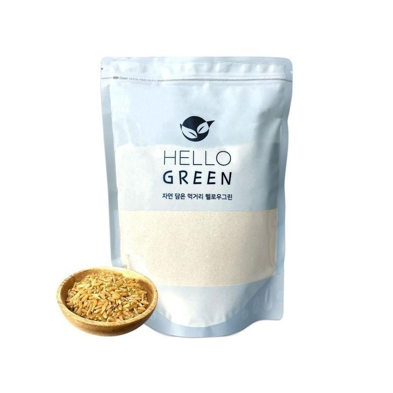 hello green [Half Club] Hello Green Raw Khorasan Wheat Powder