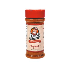 Dad's Seasonings – Top Shelf Dry Rub – Original Rub & Seasoning – 4.4 OZ Net Wt