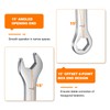 HARFINGTON 2pcs Thin Combination Wrench 7mm Offset 6-Point Ended Box
