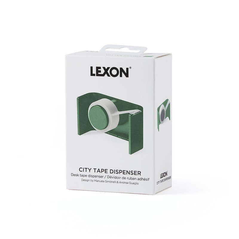 Lexon City Tape Dispenser (Dark Green)