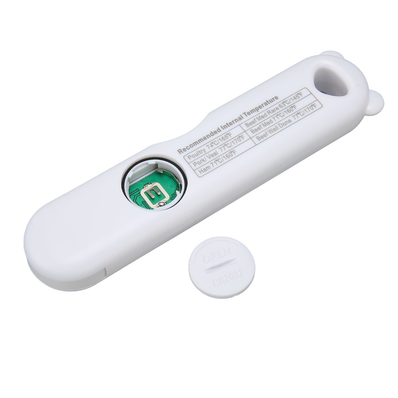 Probe Meat Thermometer Waterproof LCD Digital Folding Food Temperature Gauge