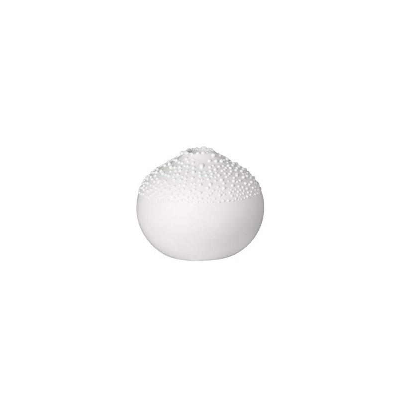 Pearl Vase Design 1 Inch White