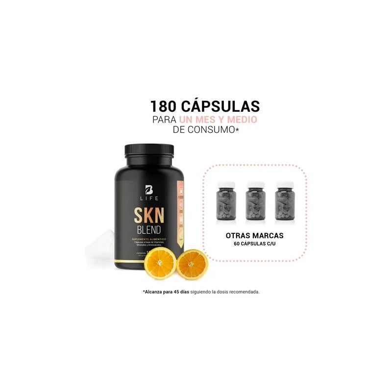 Complejo Para La Piel De 180 Cáps Colag. Tipo I