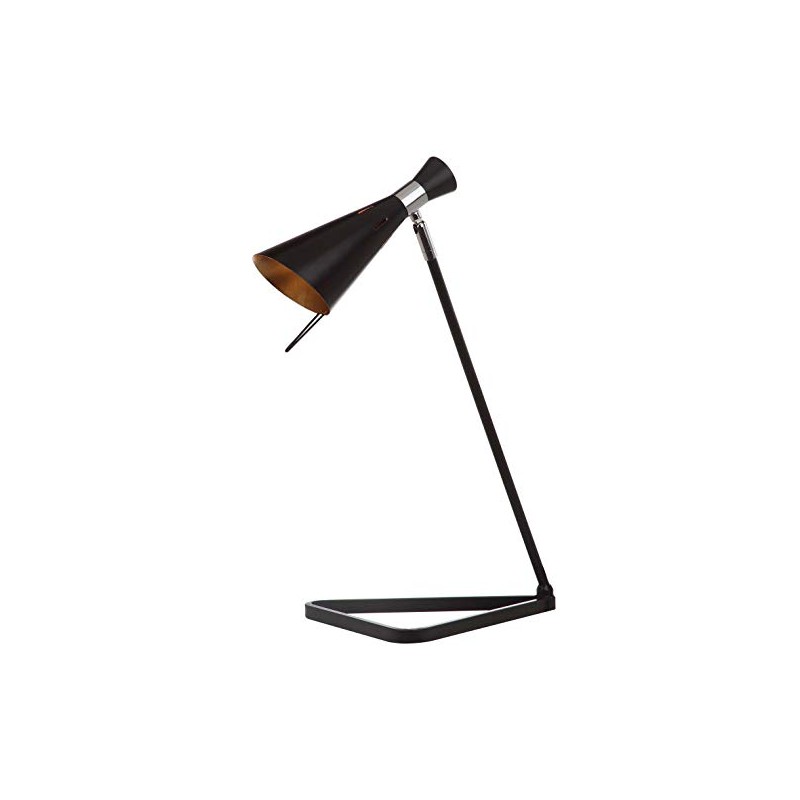 Safavieh Lighting Collection Padric Black 21-inch Bedroom Living Room Home