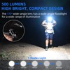 WUBEN G2 Mini Flashlight Keychain, 500 Lumens Rechargeable Pocket Flashlight,