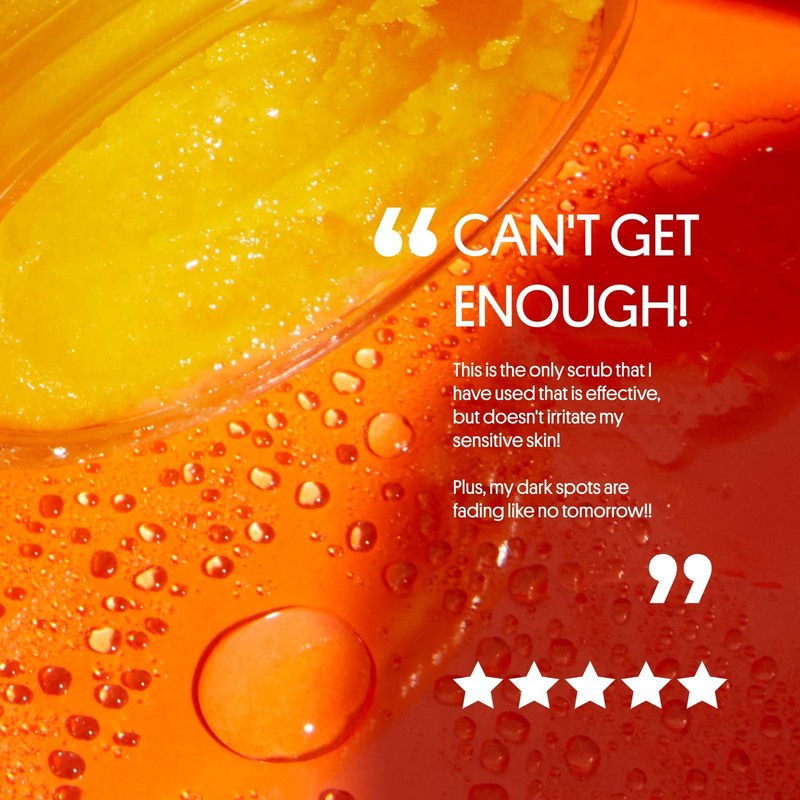 Winky Luxe Orange You Bright Exfoliator - Formulated with Vitamin