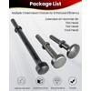 DUPDMKIN 4Pcs Air Hammer Bits Set, Air Hammer Attachments Kit,