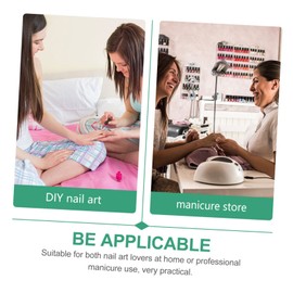 Baluue 144pcs Cherry Nail Charms for Creative Nail Art Decorations for Manicure for Parties and Special Occasions Unique Cherry Shape Bright Luster