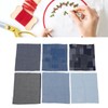 Tomotato Water-soluble embroidery patterns, Sashiko Stitch embroidery paper, 6 pieces