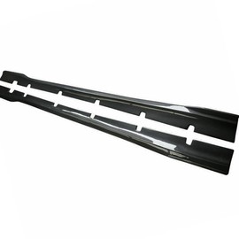 Neopaftu Side Skirts Compatible with Dodge Charger 2020-2022 Widebody Sedan 4-Door Rocker Panel Extensions (Carbon Fiber Style)