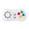 Mini Wired Gamepad Game Console Controller for SNK NEOGEO (White)