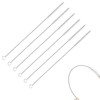 6PCS Straw Cleaning Brushes,Reusable 10mm Wide for Sippy Cups, Water