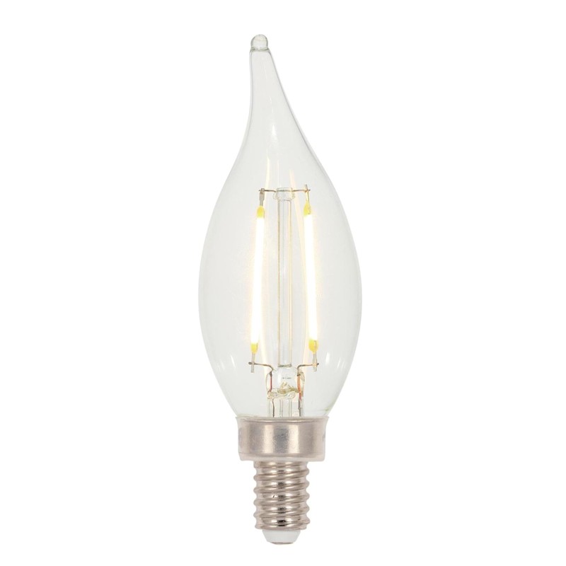 Westinghouse 4517220 3.3 Watt (40 Watt Equivalent) CA11 Dimmable Clear