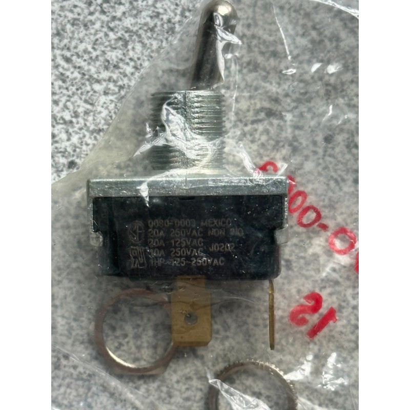 McGill NEW McGill 0090-0003 Toggle Switch 2 Pos. Maintained 20A