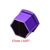 sourcing map Universal Wheel Bolt Caps 17 mm Pack of