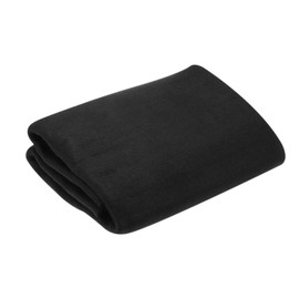 sourcing map Welding Blanket Fireproof 101x101 cm, Pre-oxidized Fiber Heat Resistant Fabric, Heat Fire Shield Blanket, Soldering Protective Supplies for Industrial, Grill, 5mm Thick, Black