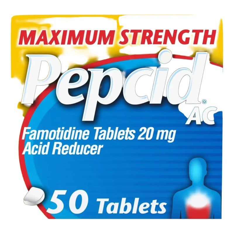 Suplemento Pepcid Tabletas Acidez Estomacal