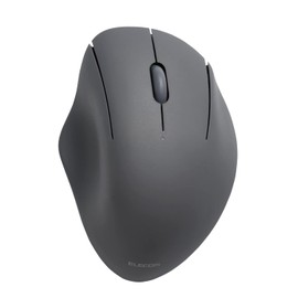 Elecom M-SH10BBSKBK Wireless Mouse, Bluetooth Mouse, Silent, Antibacterial, 3 Buttons, Black