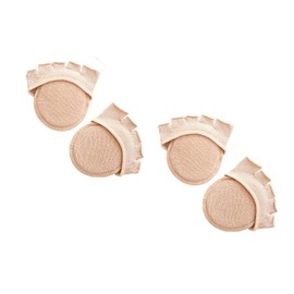 NATSUHANA Toe Socks Cover, Women's, 5 and Half Toe Socks, Toe Protection, Supporter, Cushion, Anti-Slip, Prevents Foot Fatigue, Prevents Scratches Soles, Sweat Absorbs Soles, Made in Japan, Cute, 3D,