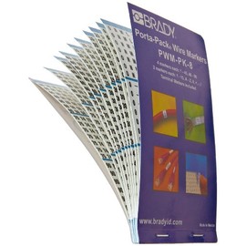 Wire Marker Book,Preprintd, Self-Adhesiv