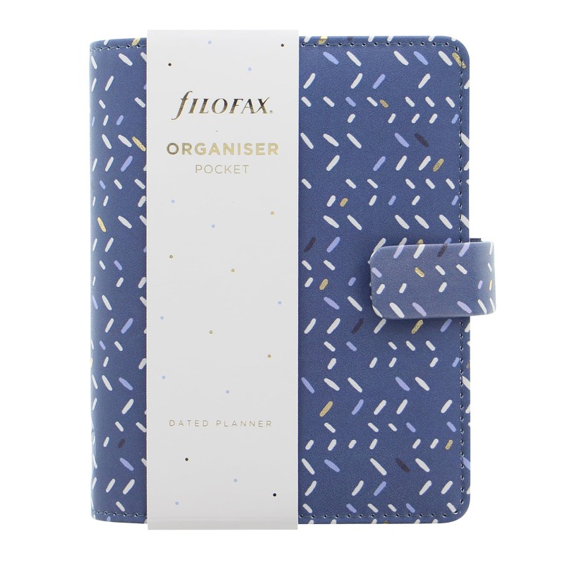 Filofax Pocket Indigo organiser - Frost